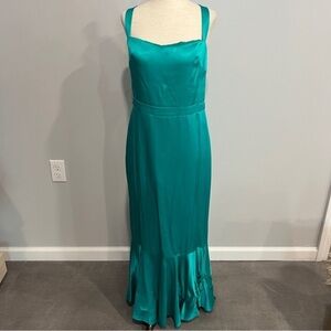J. Crew Teal Maxi Dress